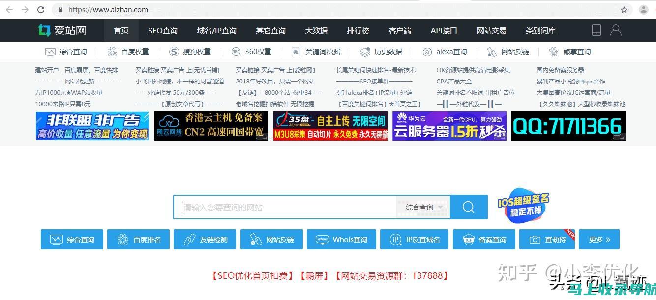 站长必备技能：深度解析站长之家查询功能